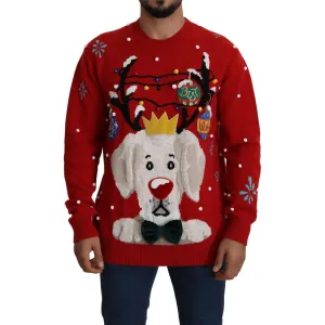 Dolce & Gabbana Elegant Christmas Cashmere Sweater