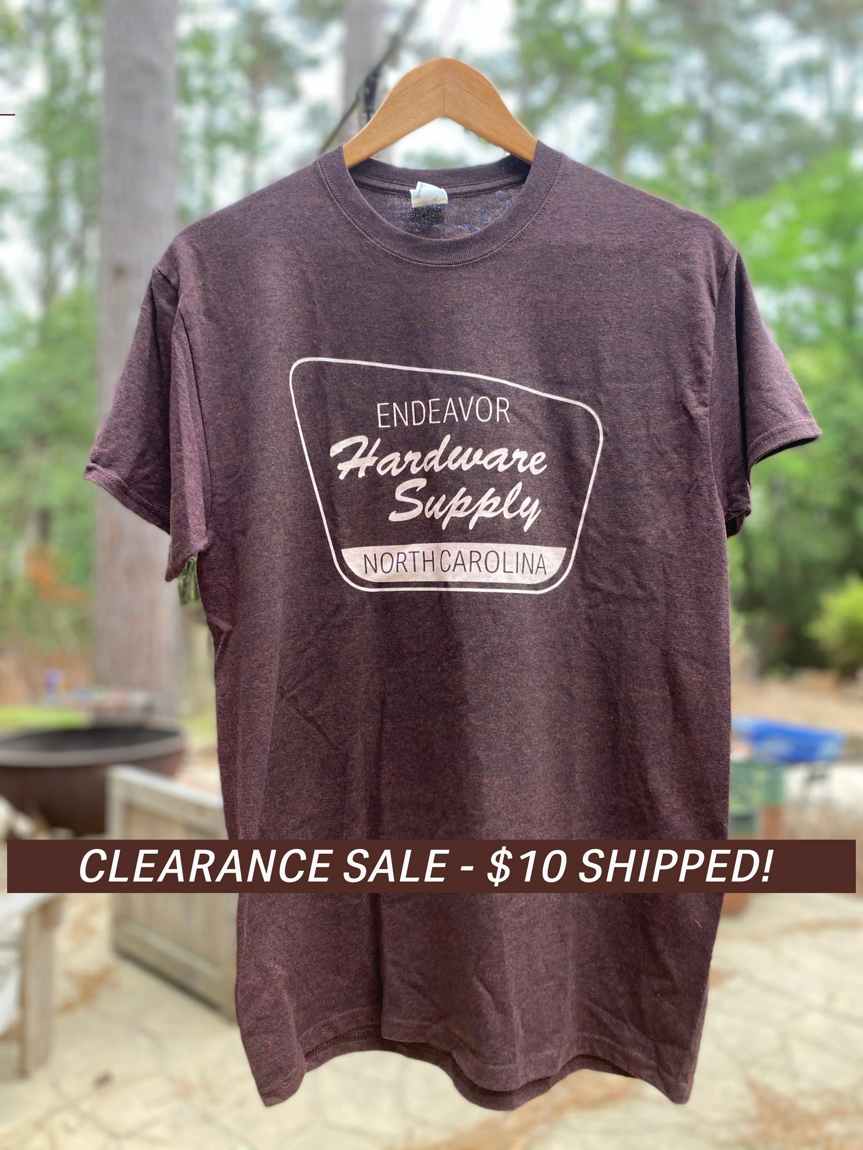 Endeavor Hardware North Carolina Tee - Free ship!