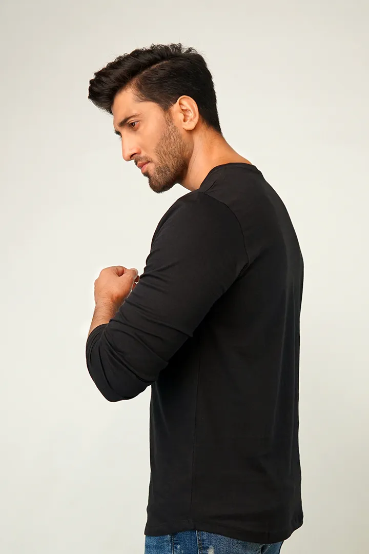 Euphagus Full Sleeve Henley T-Shirt