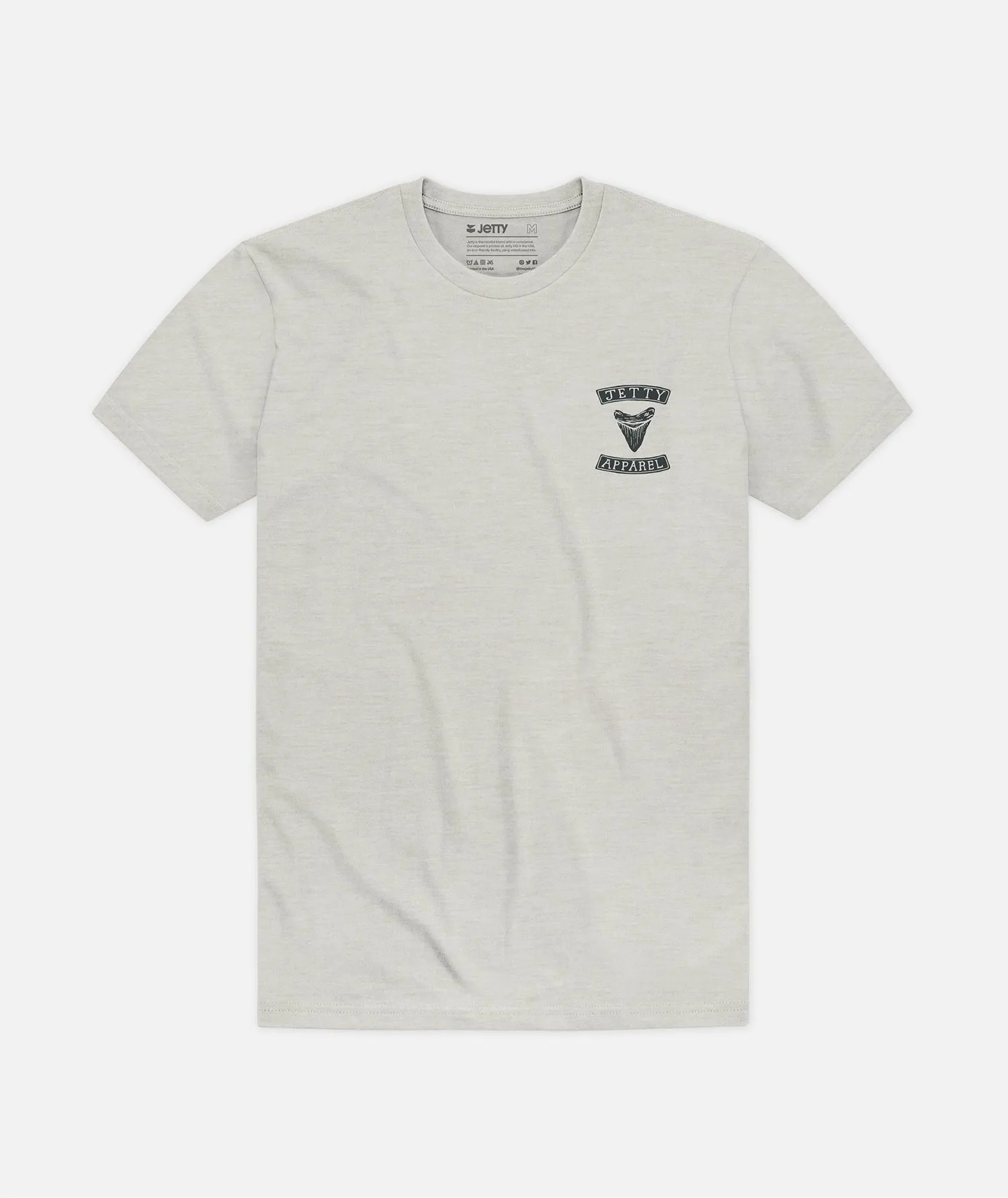 F22 Apex Tee - Heather Grey