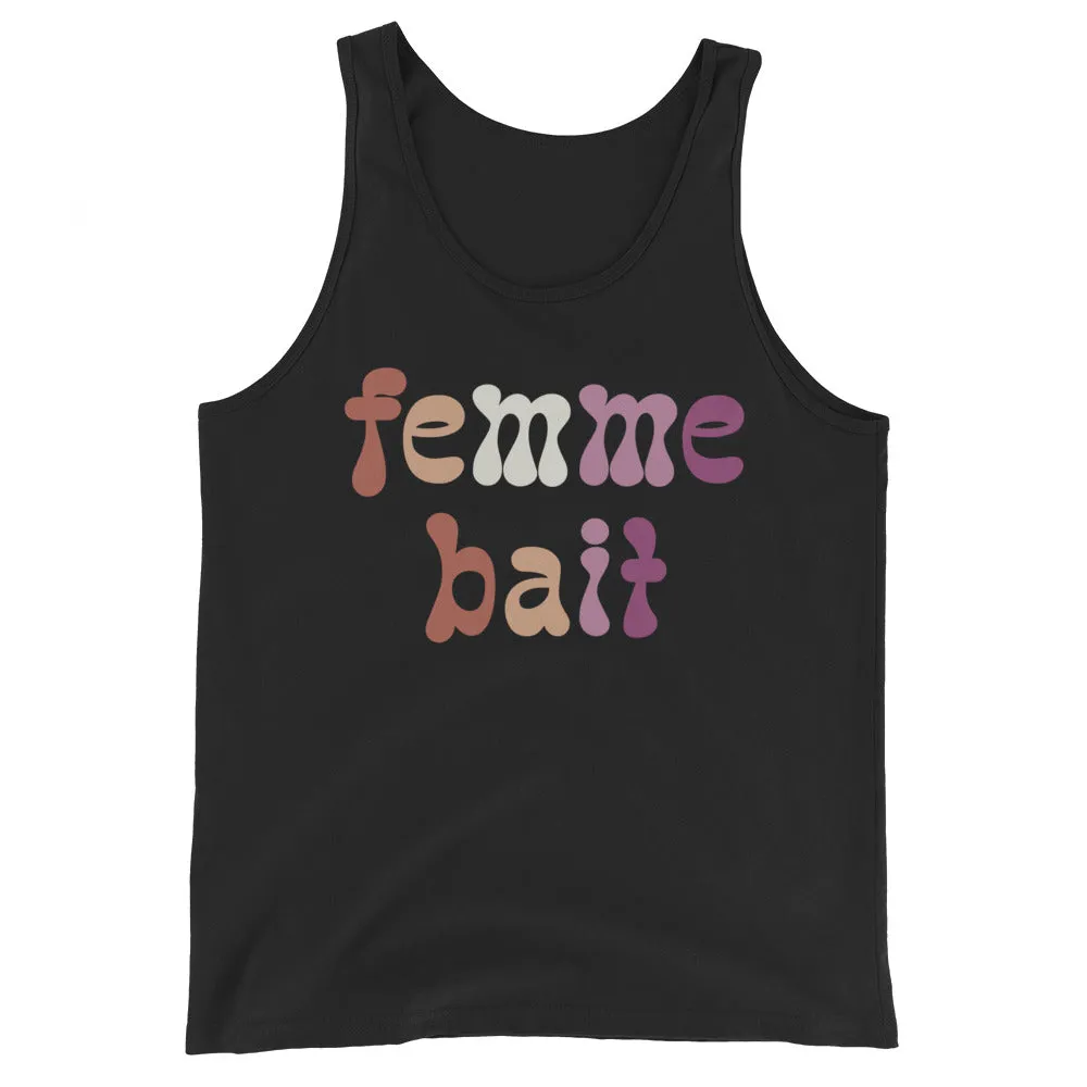 Femme Bait Retro Lesbian Tank Top