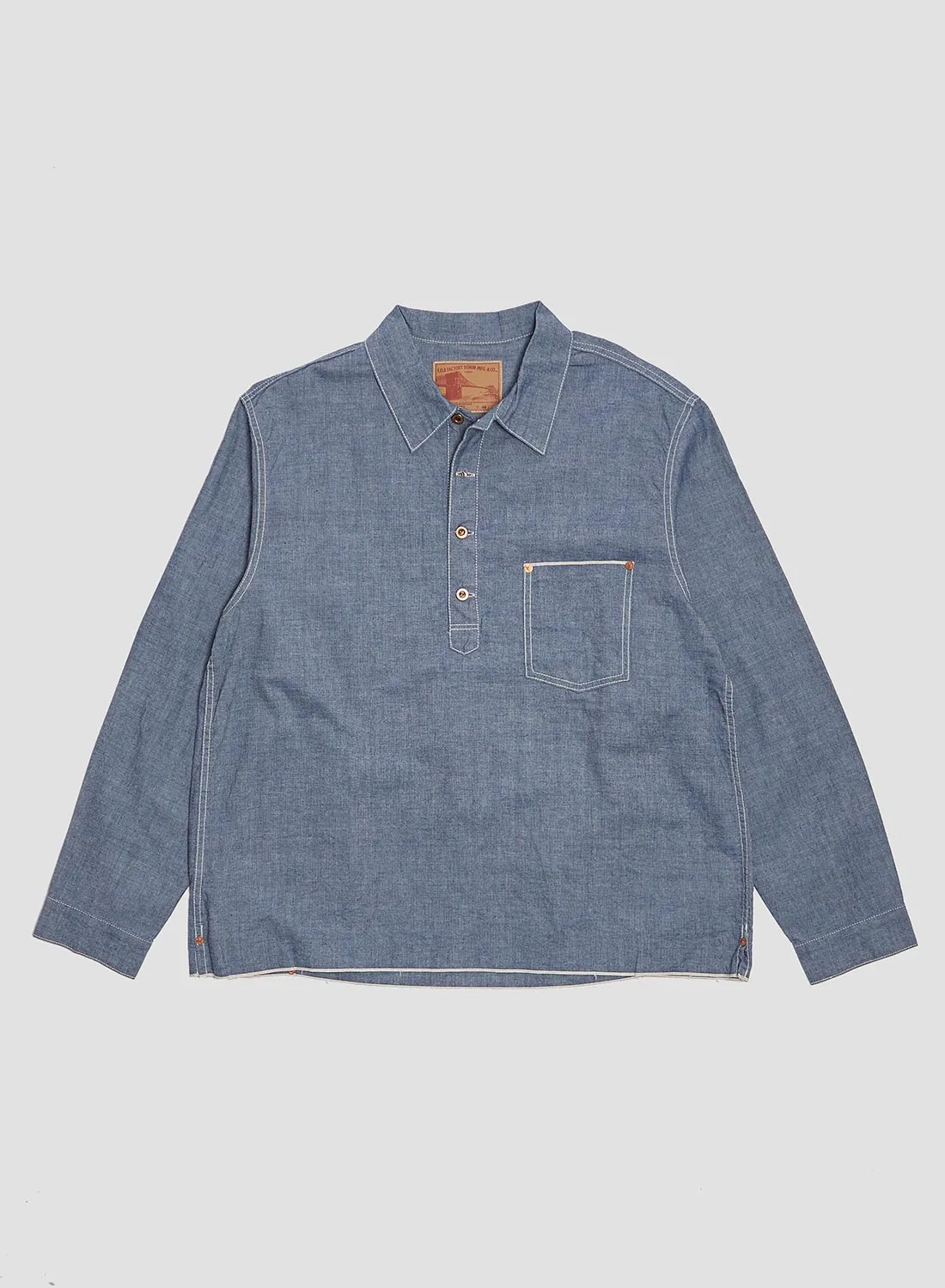 FOB Factory Chambray Pullover Shirt