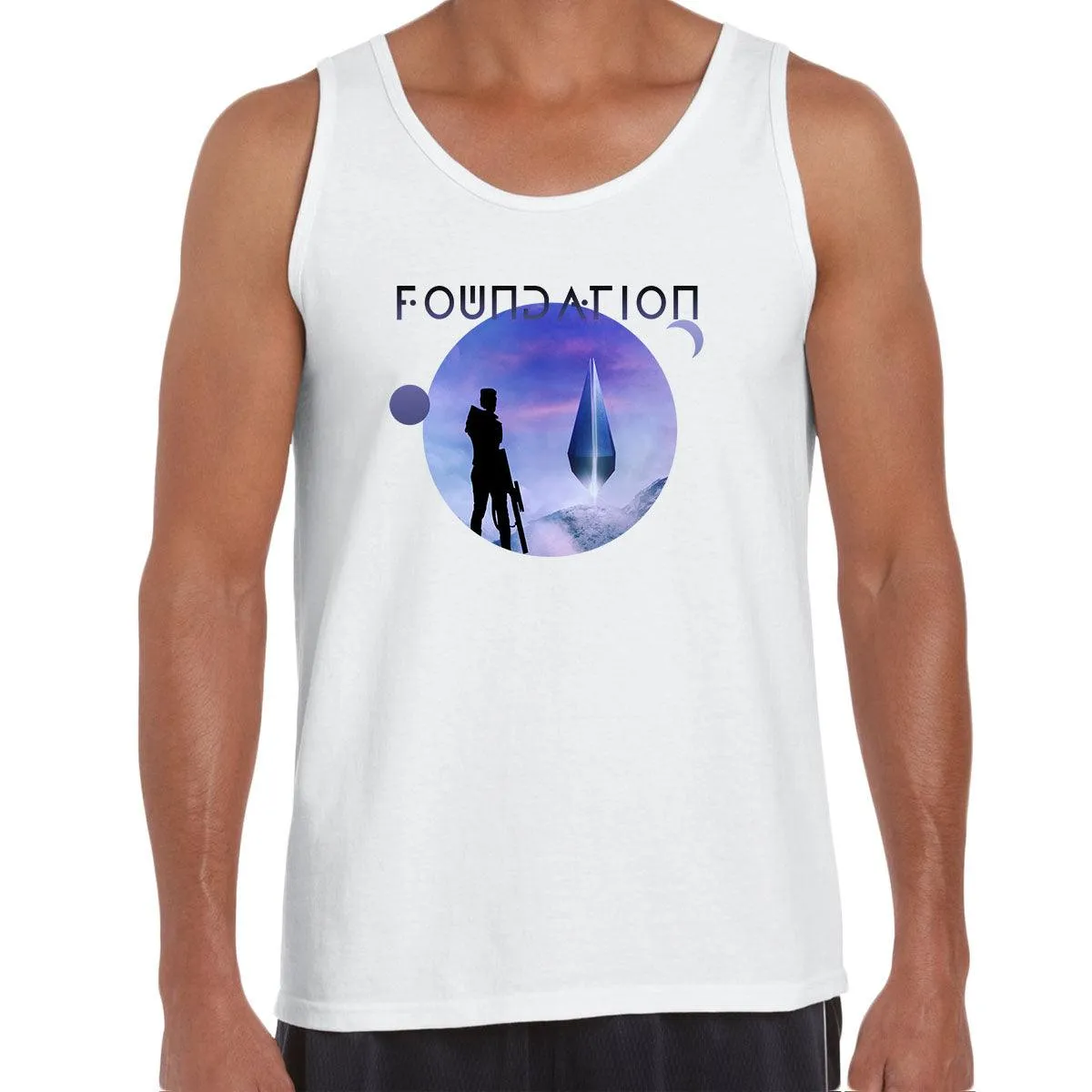 Foundation New Apple Sci-fi TV post-apocalyptic Unisex Tank Top