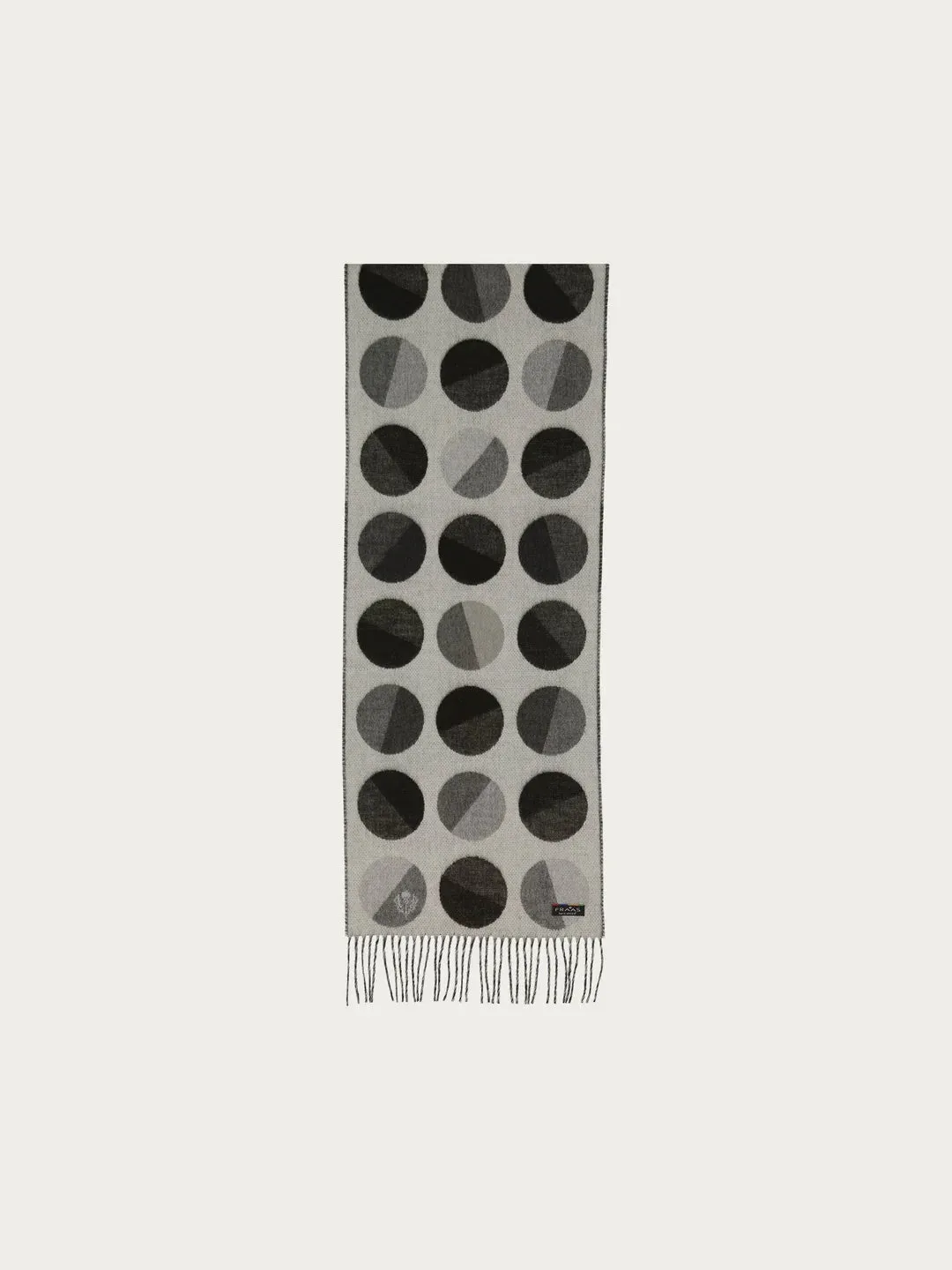 Fraas Cashmink Scarf With XXL Dots