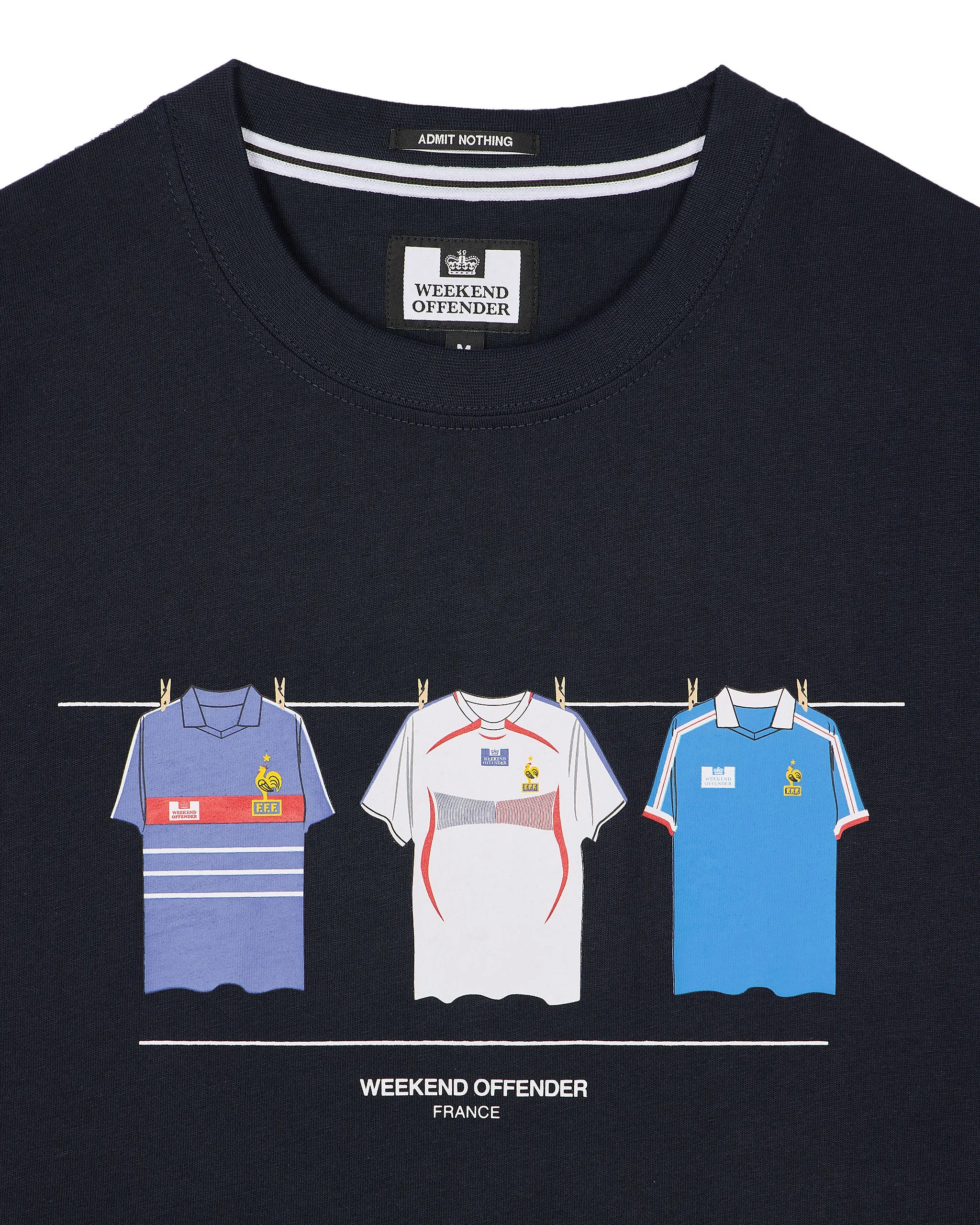 France Shirts T-Shirt Navy