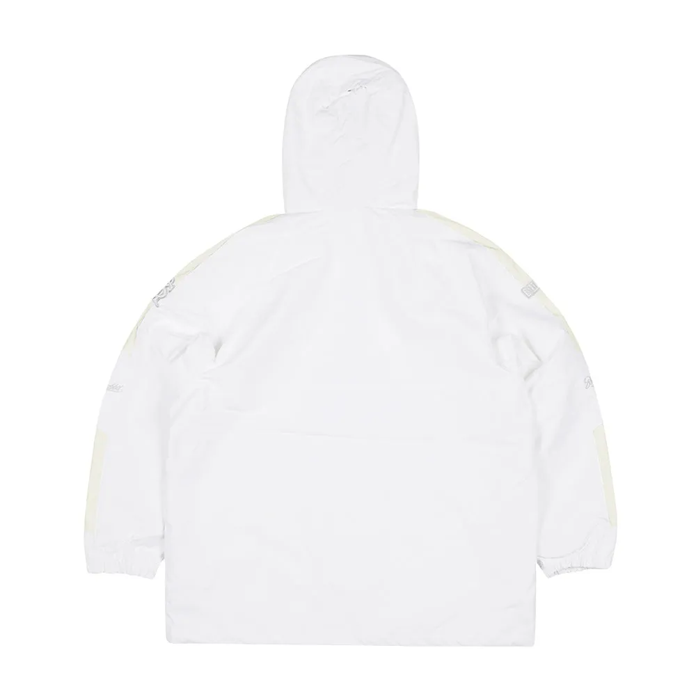 FUTURE REFLECTIVE POINT HOODED ANORAK JACKET WHITE