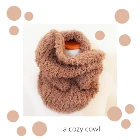 Fuzzy camel cowl