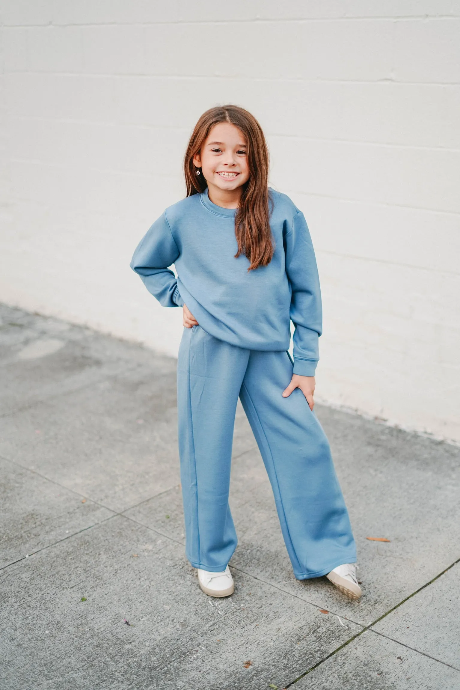 Girl's Vintage Havana Cloud Fleece Pant