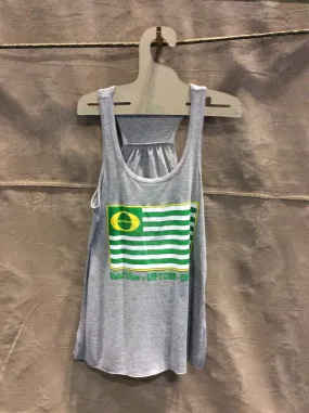 Global Village Ecology Flag Racer Back Tank Top