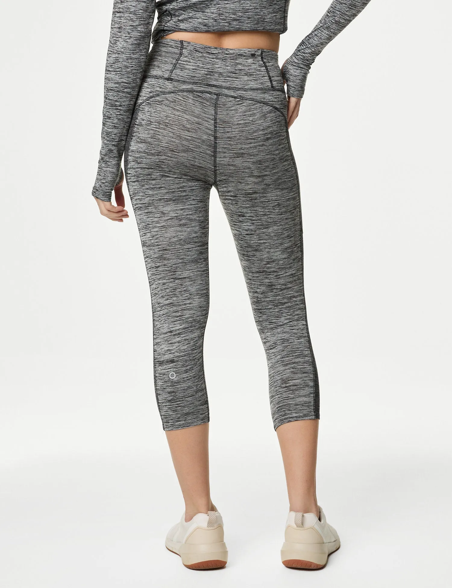 Go Move High Waisted Cropped Gym Leggings