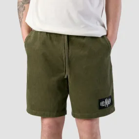 Heathen Atomizer Cord Shorts Army