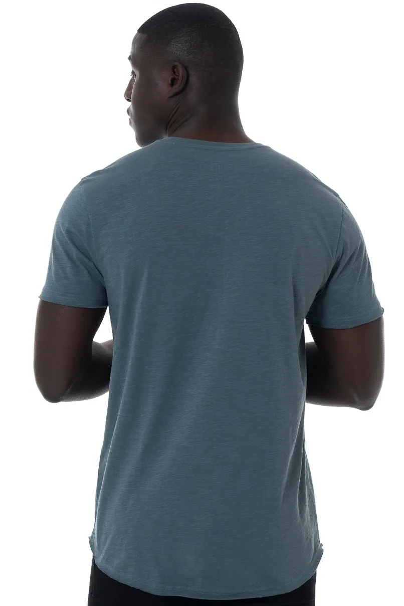 Henley T-Shirt _ 151840 _ Blue