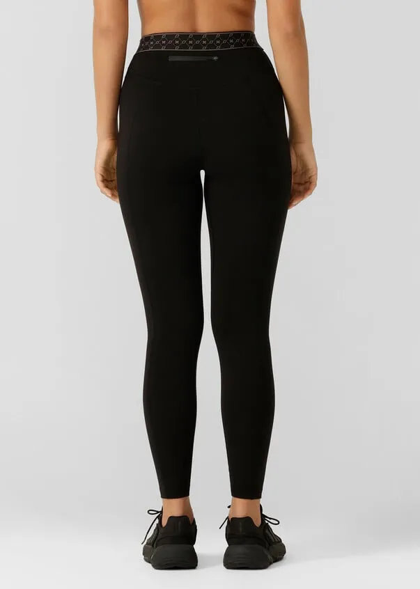 High Definition Zip Pocket Full Length Leggings