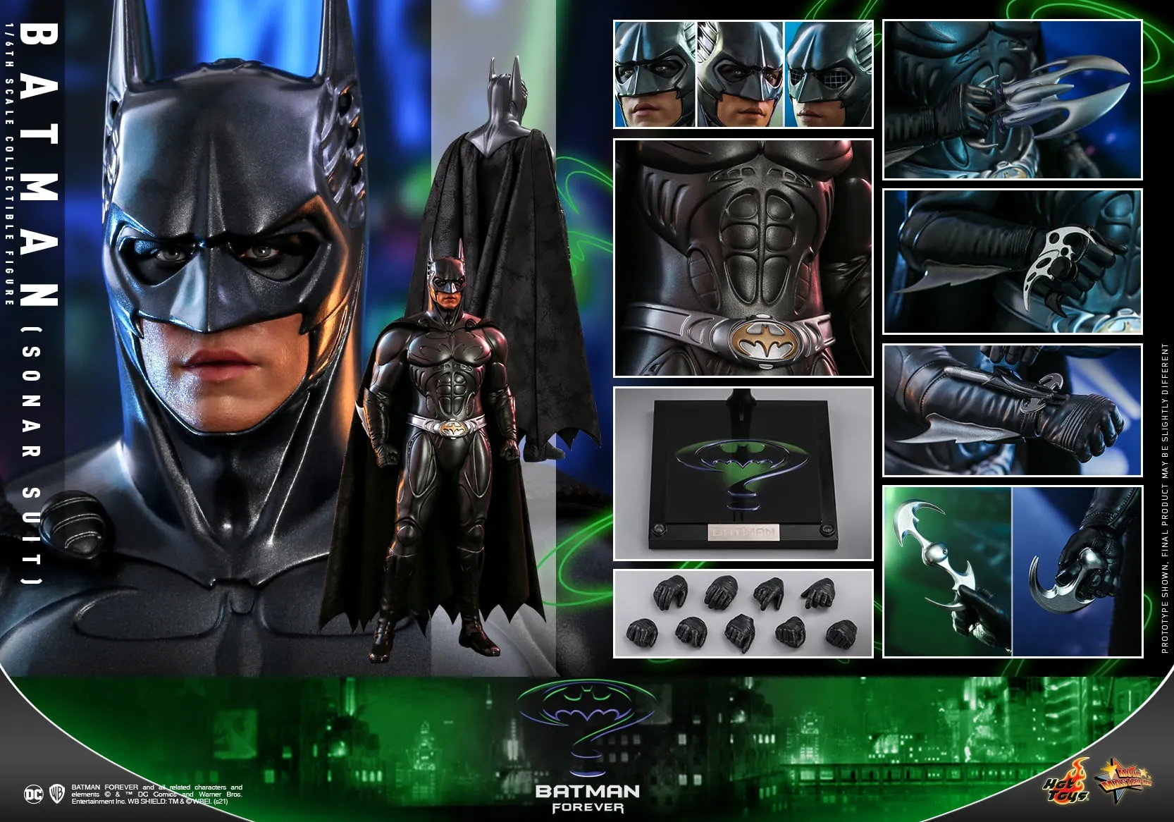 Hot Toys - MMS593 - Batman Forever - 1/6th scale Batman (Sonar Suit)