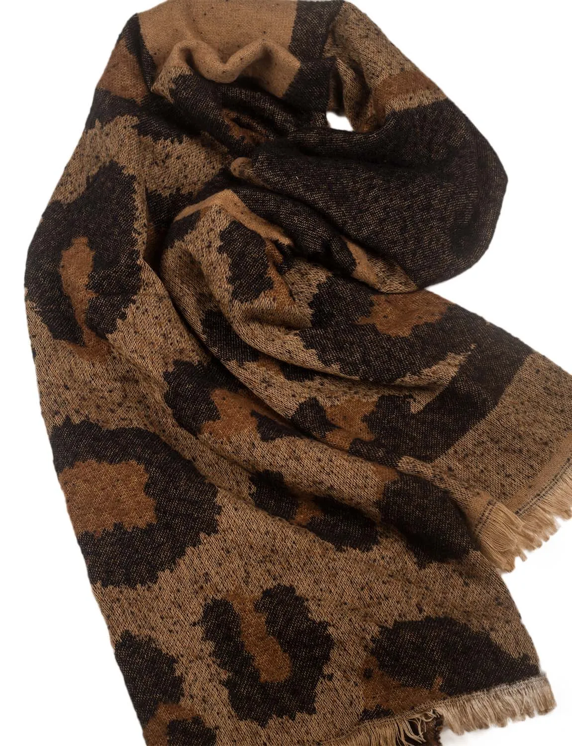 iB-iP Women's Large Wraps Leopard Prints Scarf