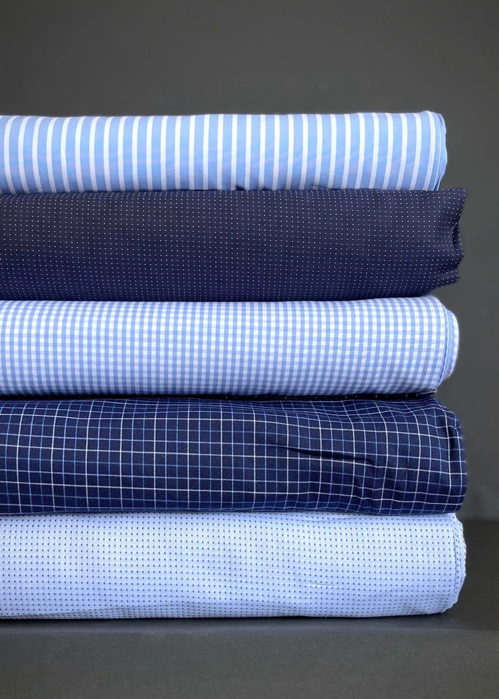 Italian Fine Cotton Shirting - Petit Pois