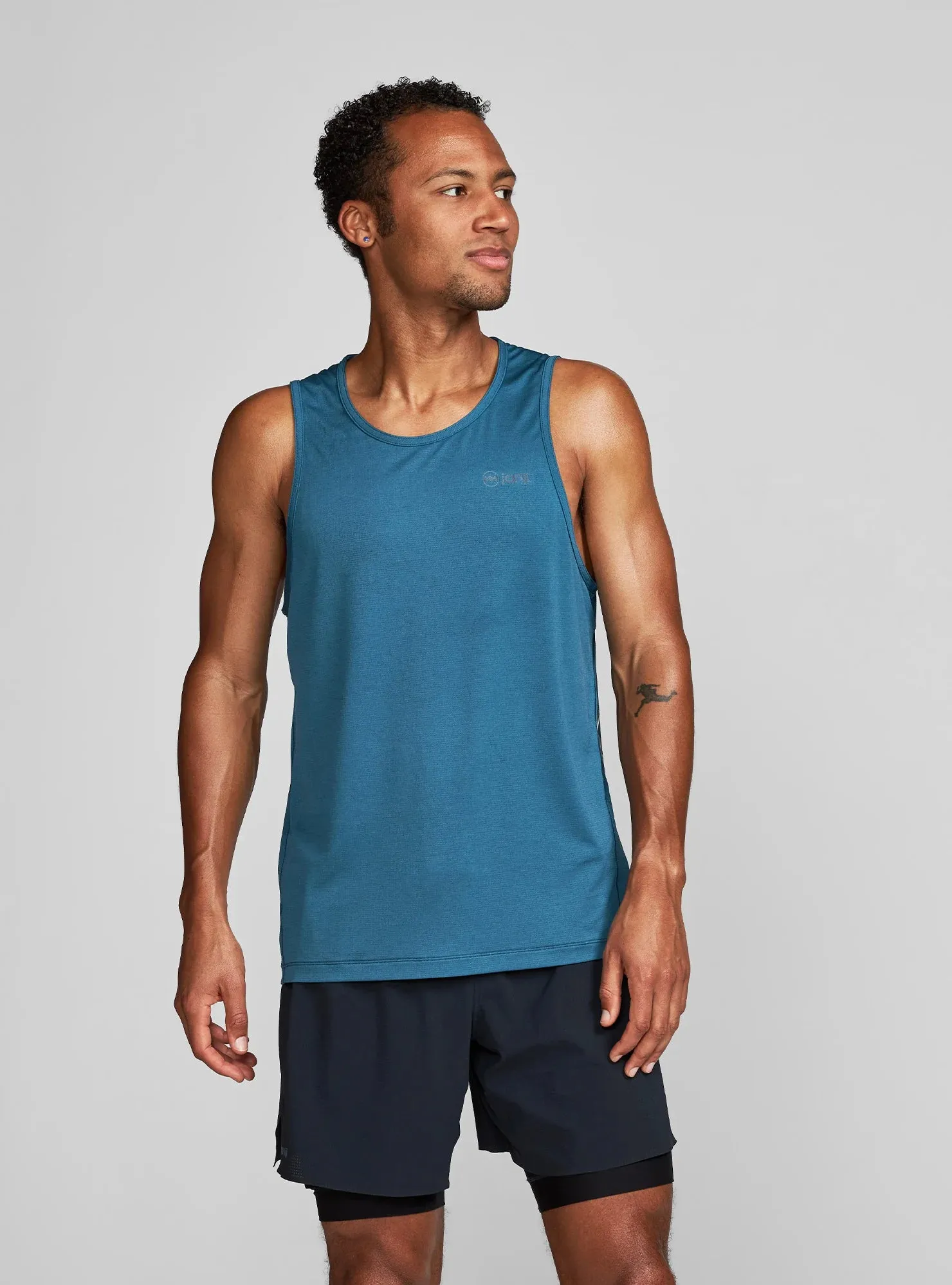 Janji | Run All Day Tank | Men's | Cascade