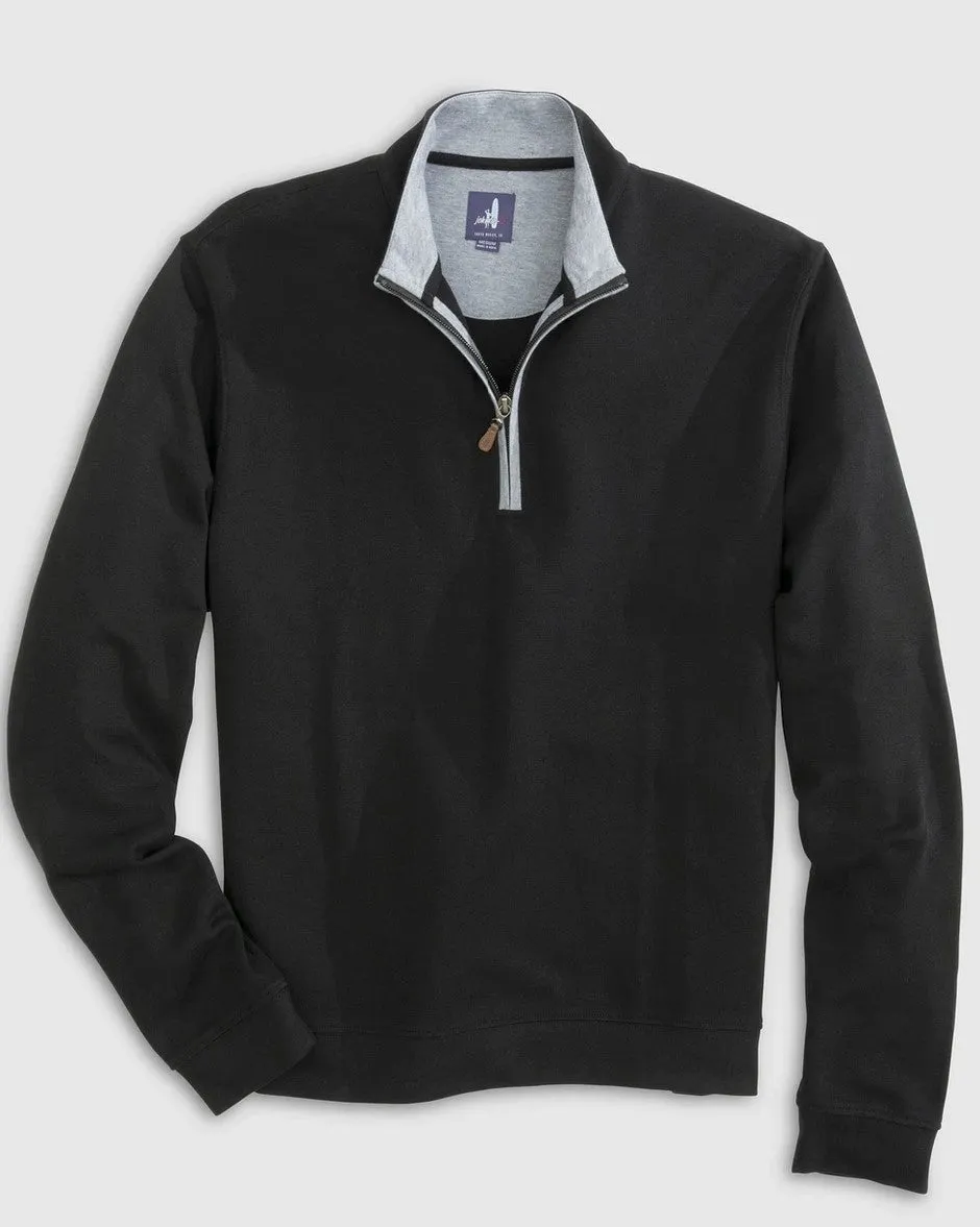 Johnnie-O Sully Black 1/4 Zip