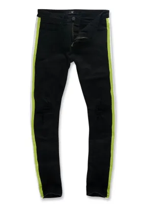 Jordan Craig LEGACY EDITION SEAN - GRAND PRIX STRIPED DENIM Men’s - BLACK VOLT