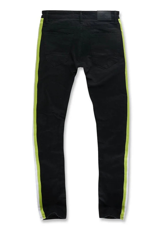 Jordan Craig LEGACY EDITION SEAN - GRAND PRIX STRIPED DENIM Men’s - BLACK VOLT