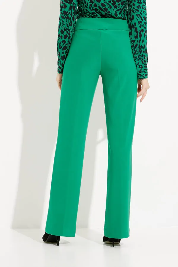 Joseph Ribkoff Kelly Green Flared Leg Pants