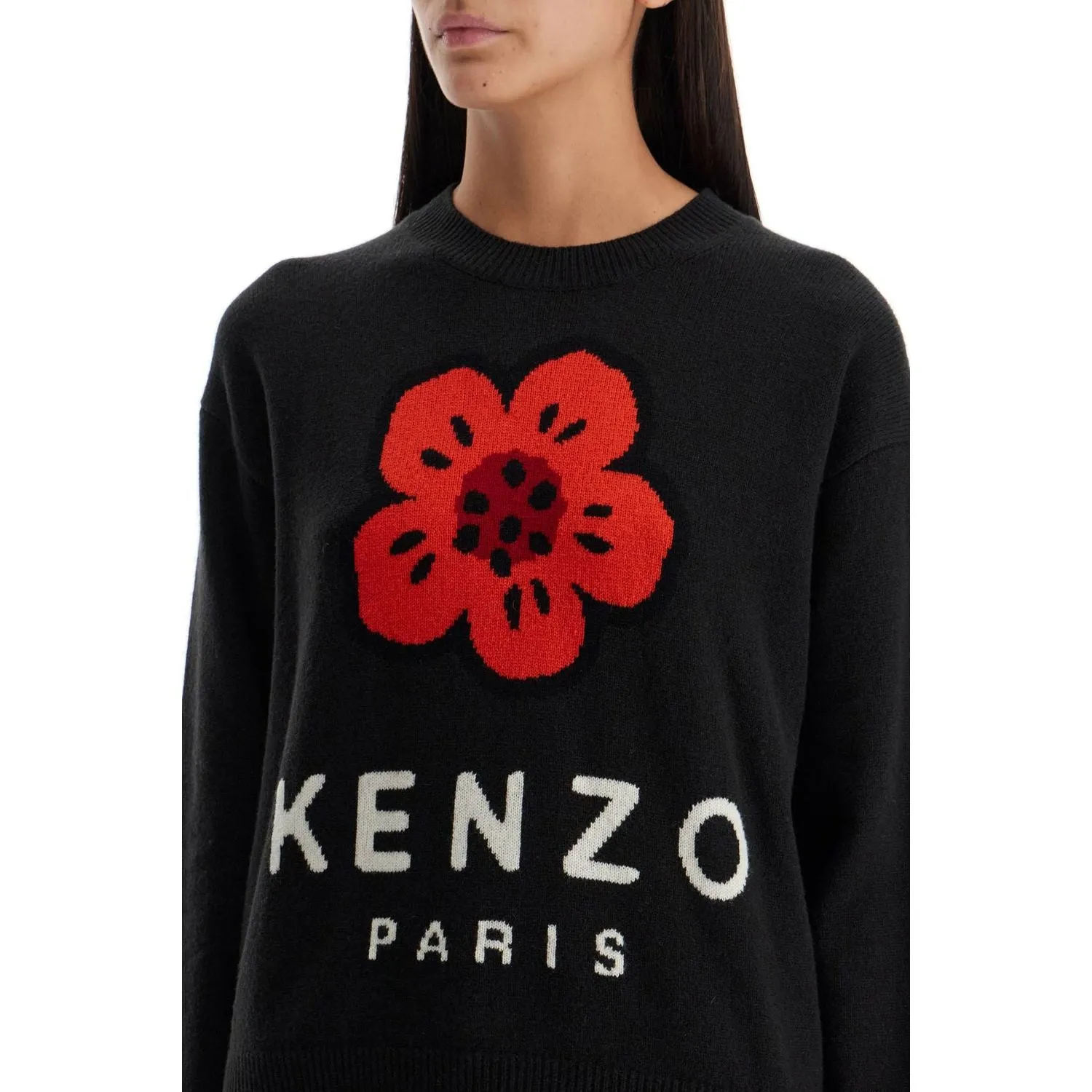 Kenzo 'boke flower wool pullover