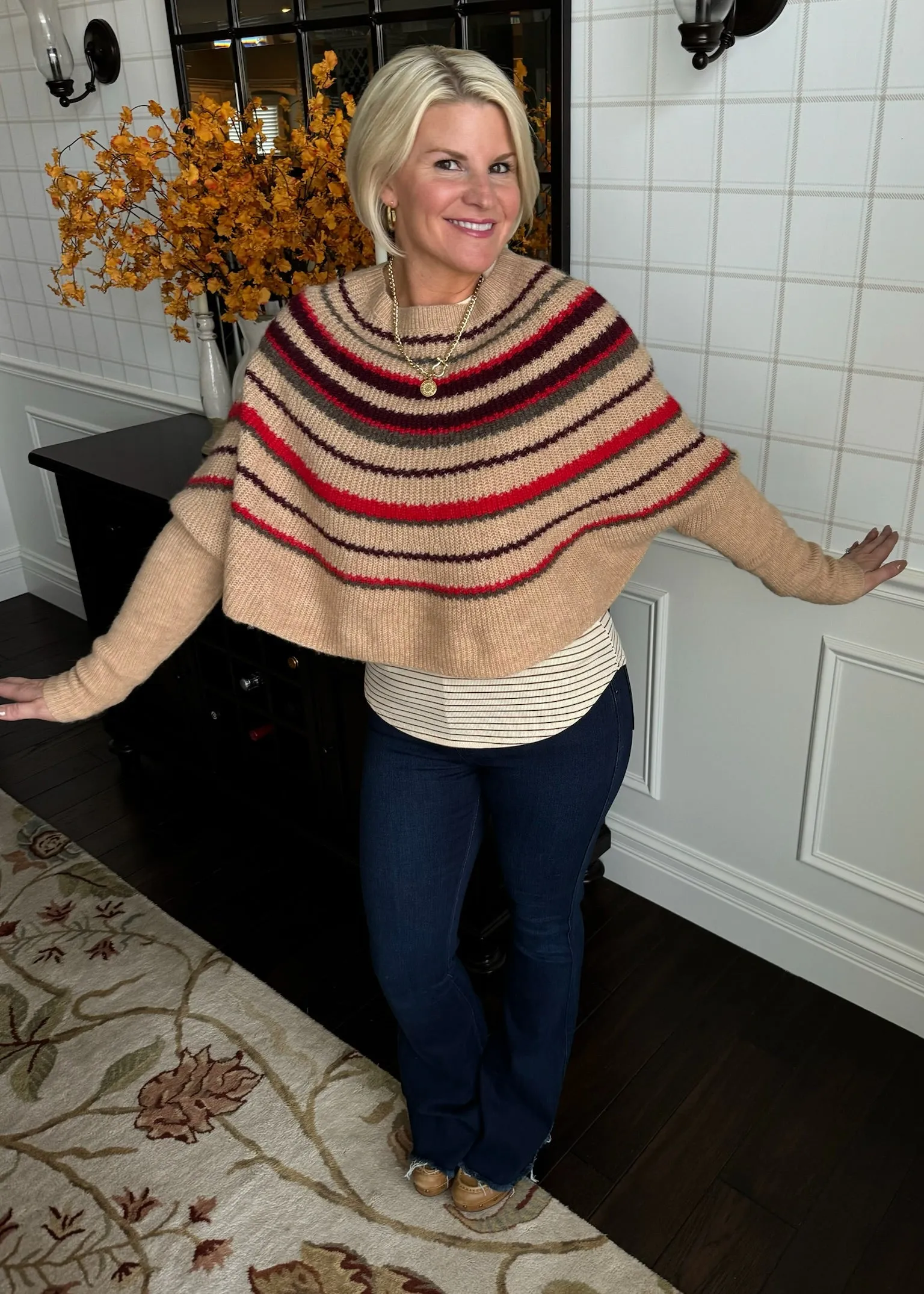 Kerisma Granada Sweater in Camel Multi