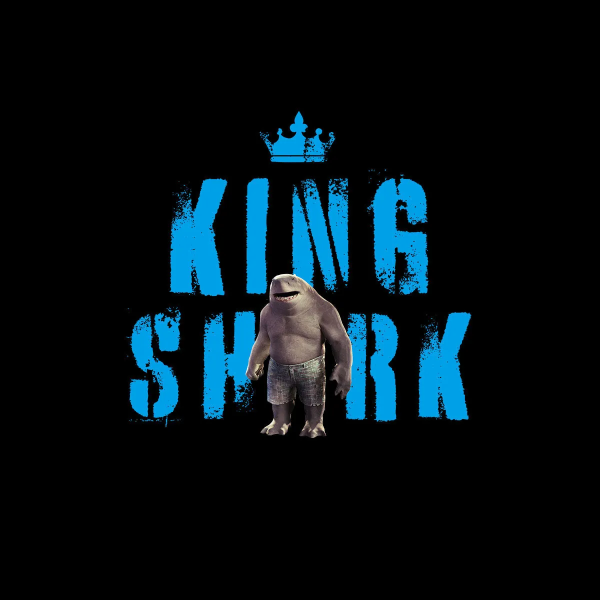 King Shark DC Funny Suicide Squad Typographygraphy Movie Unisex Tank Top