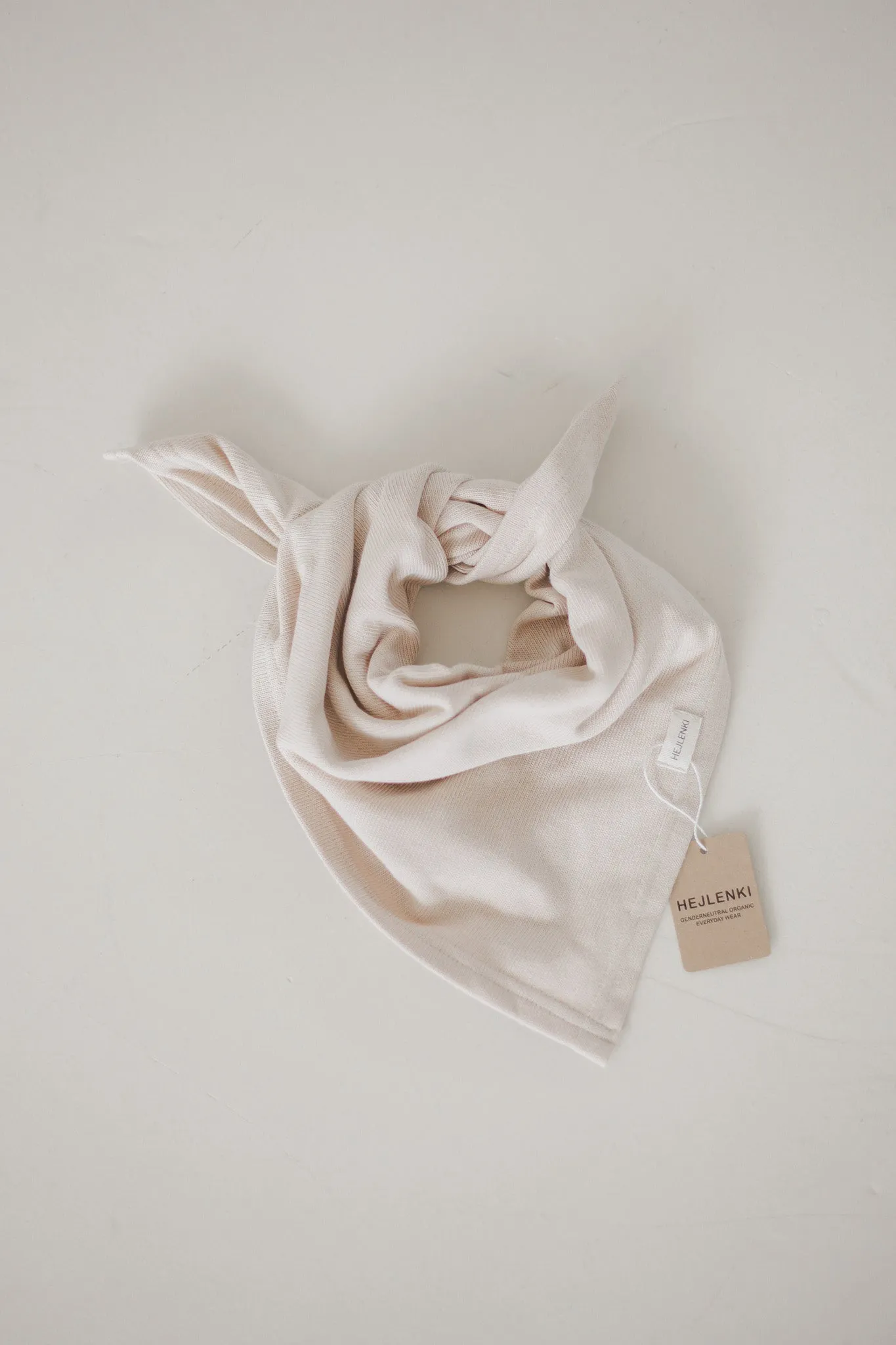 KNIT SCARF BEIGE