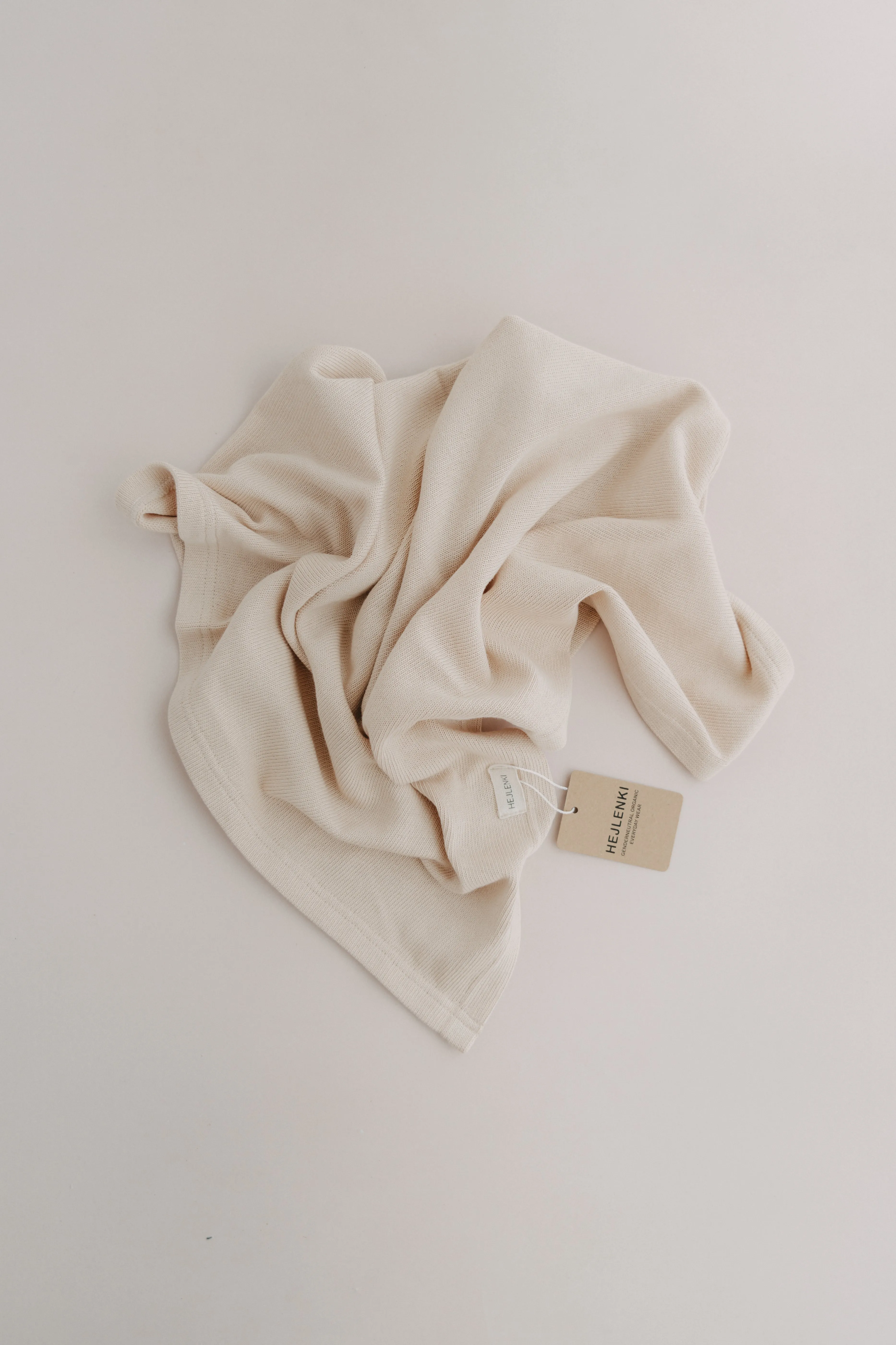 KNIT SCARF BEIGE