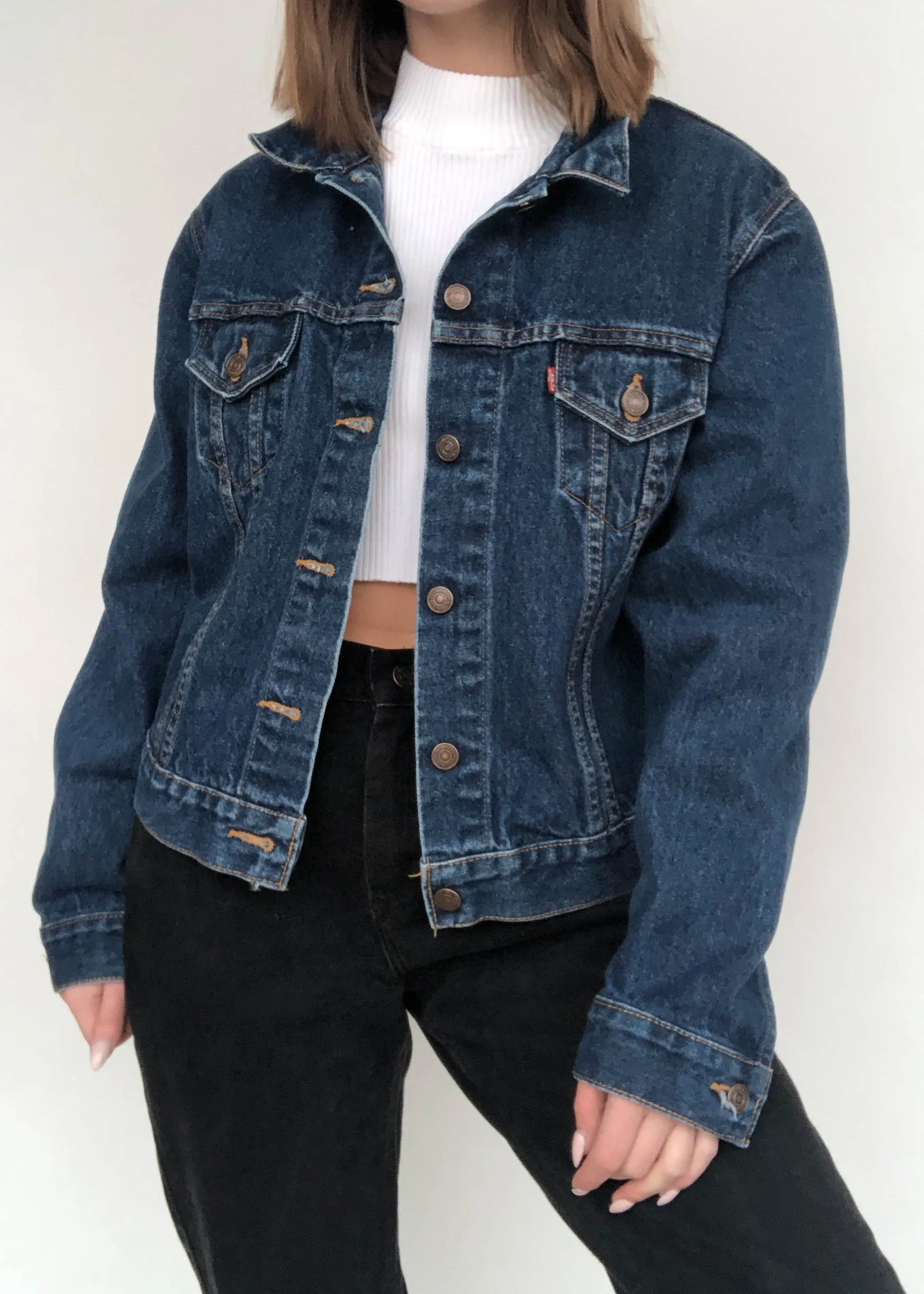 Levi’s Dark Wash Trucker Jacket