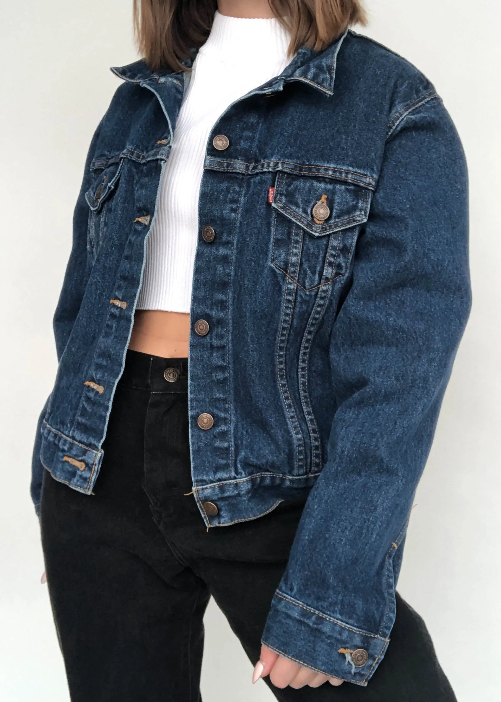 Levi’s Dark Wash Trucker Jacket