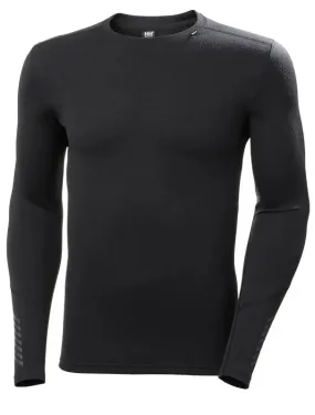 LIFA® Merino Crew Base Layer - Black