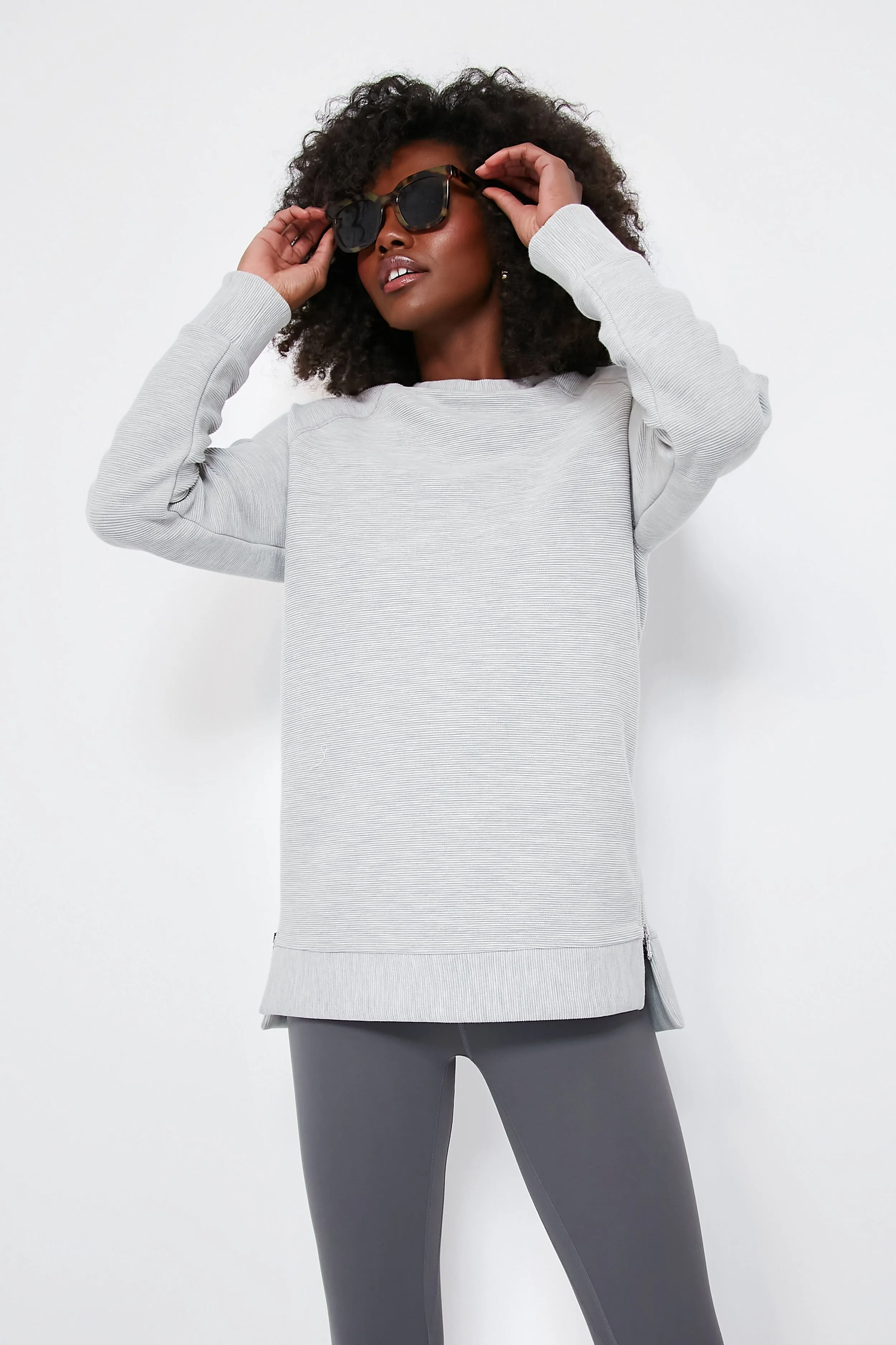 Light Grey Marl Manning Sweatshirt