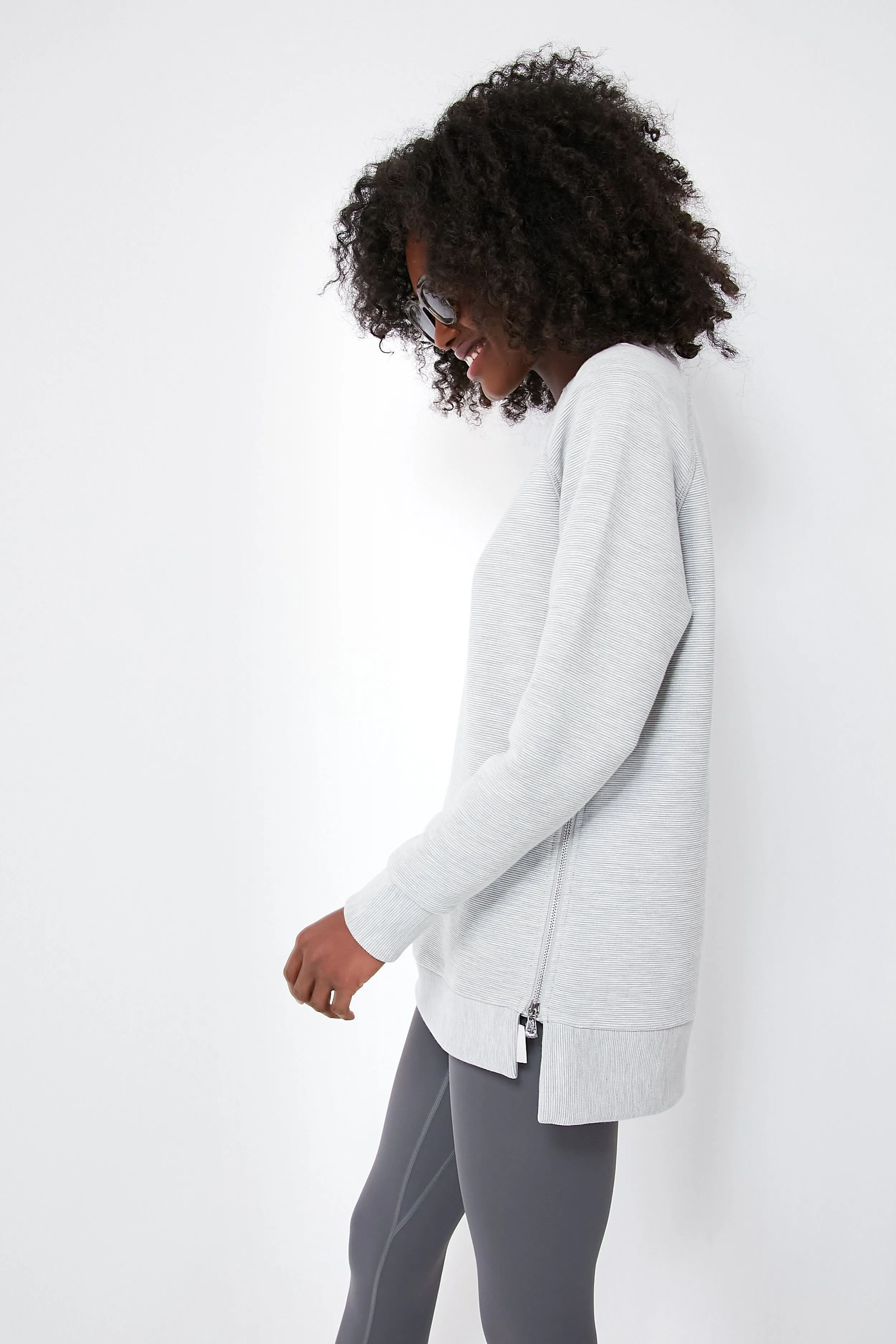 Light Grey Marl Manning Sweatshirt