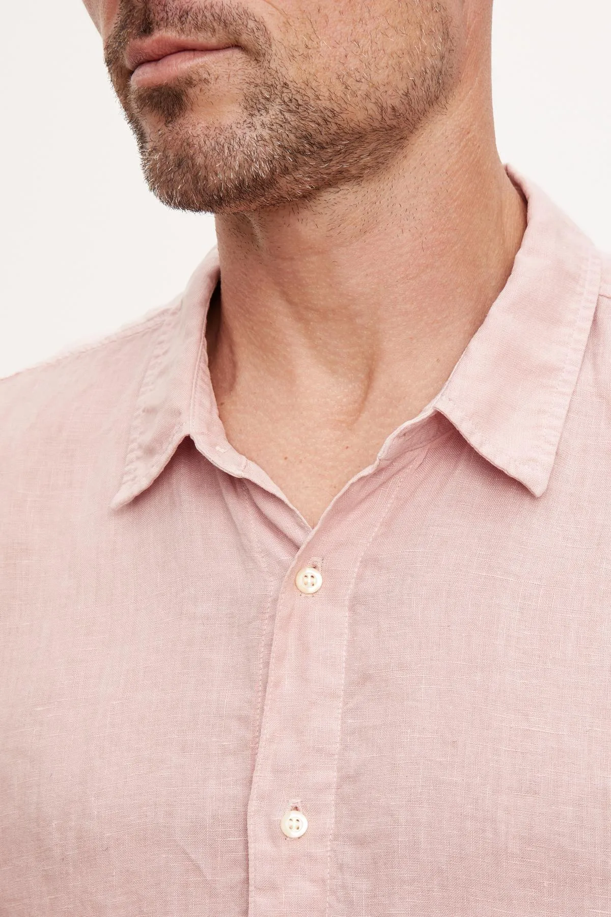 MACKIE LINEN BUTTON-UP SHIRT