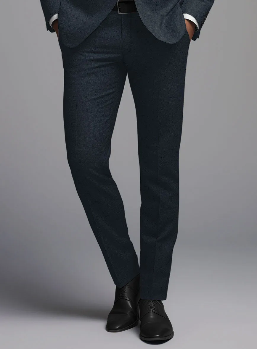 Marco Stretch Dark Blue Wool Pants