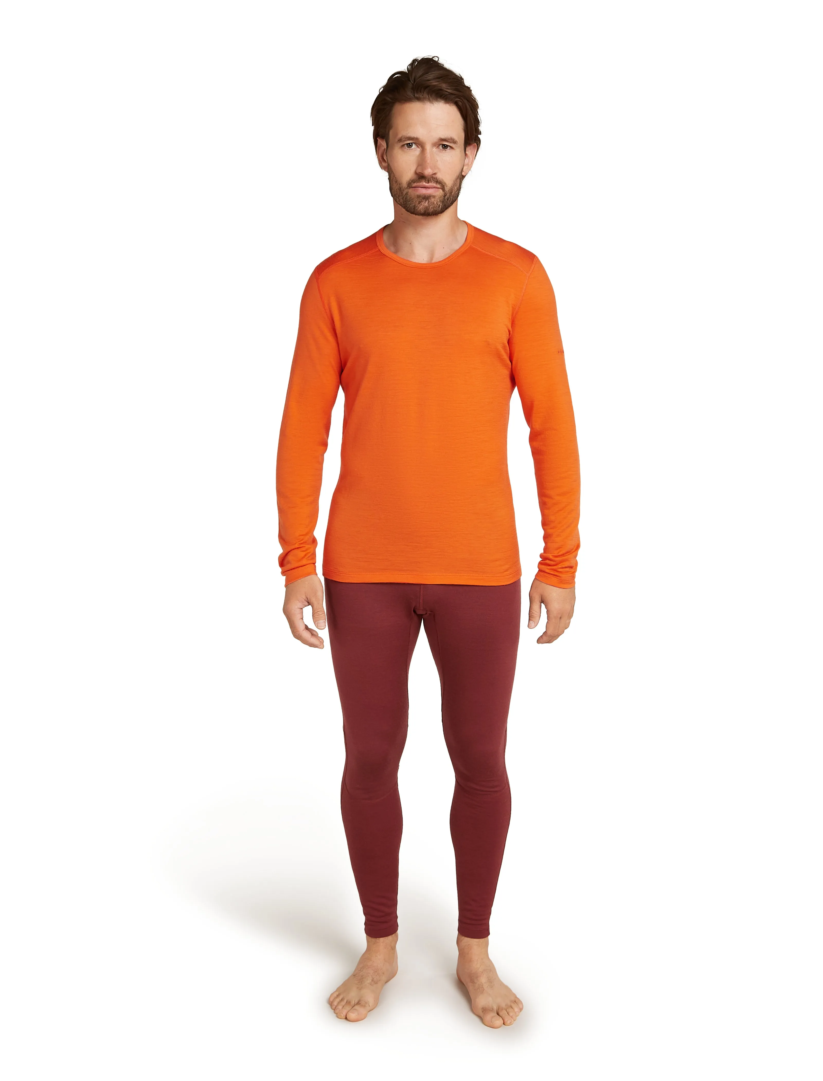 Merino 200 Oasis Long Sleeve Crew - Blaze