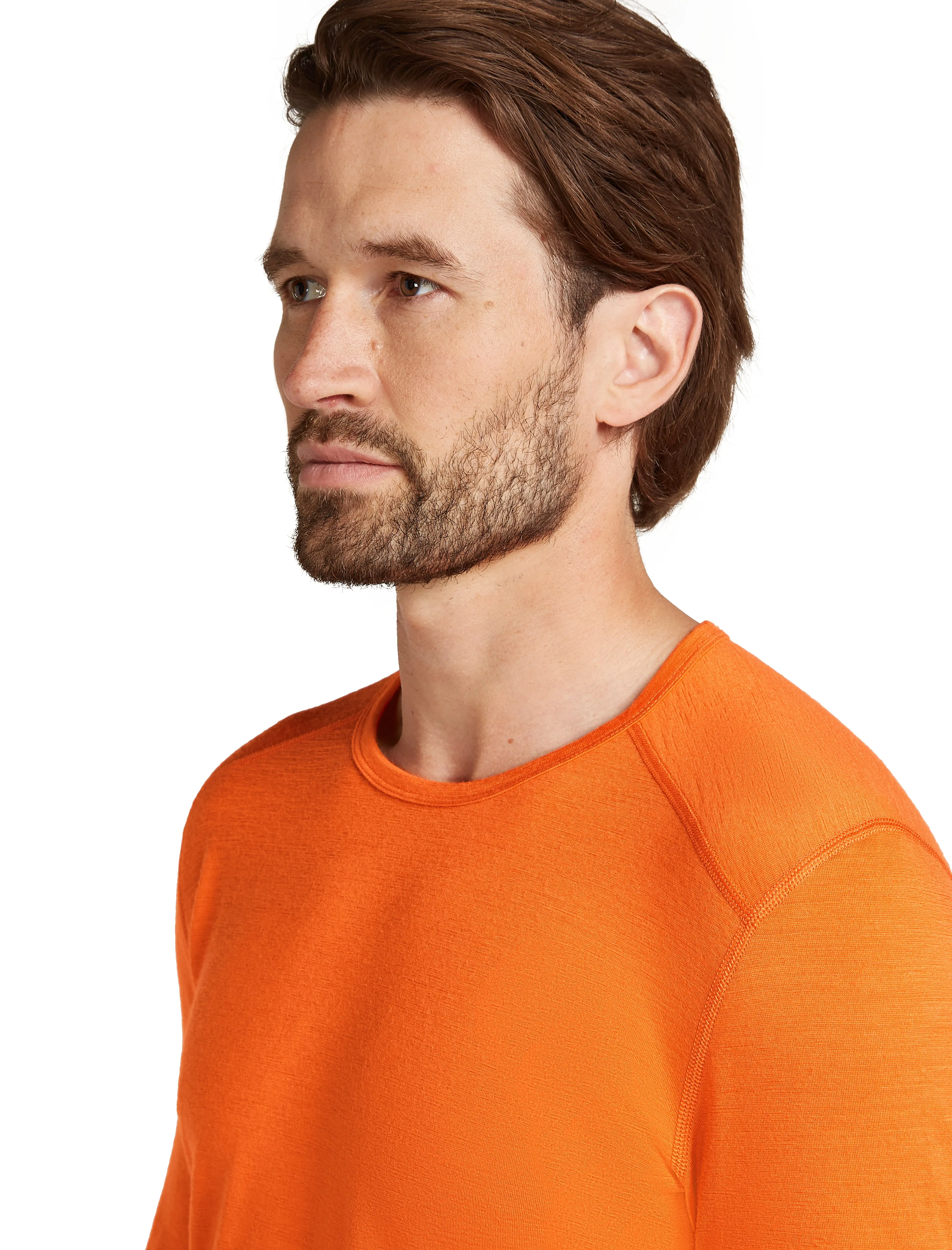 Merino 200 Oasis Long Sleeve Crew - Blaze