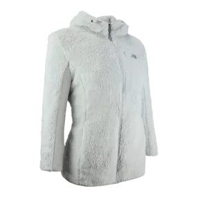 New Balance Women's Full Zip Sherpa Fleece Hooded Jacket