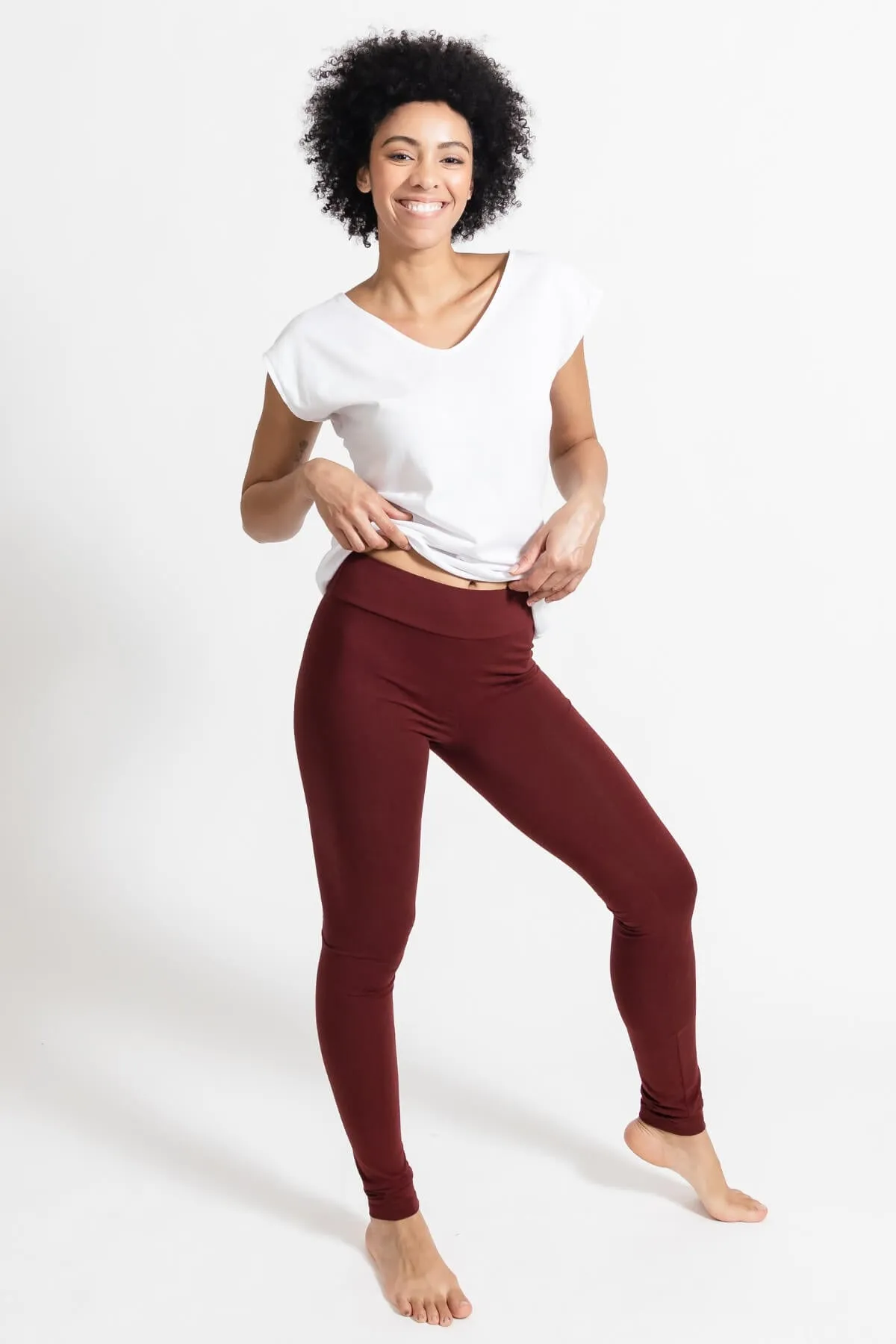 Nidra Leggings - Berry