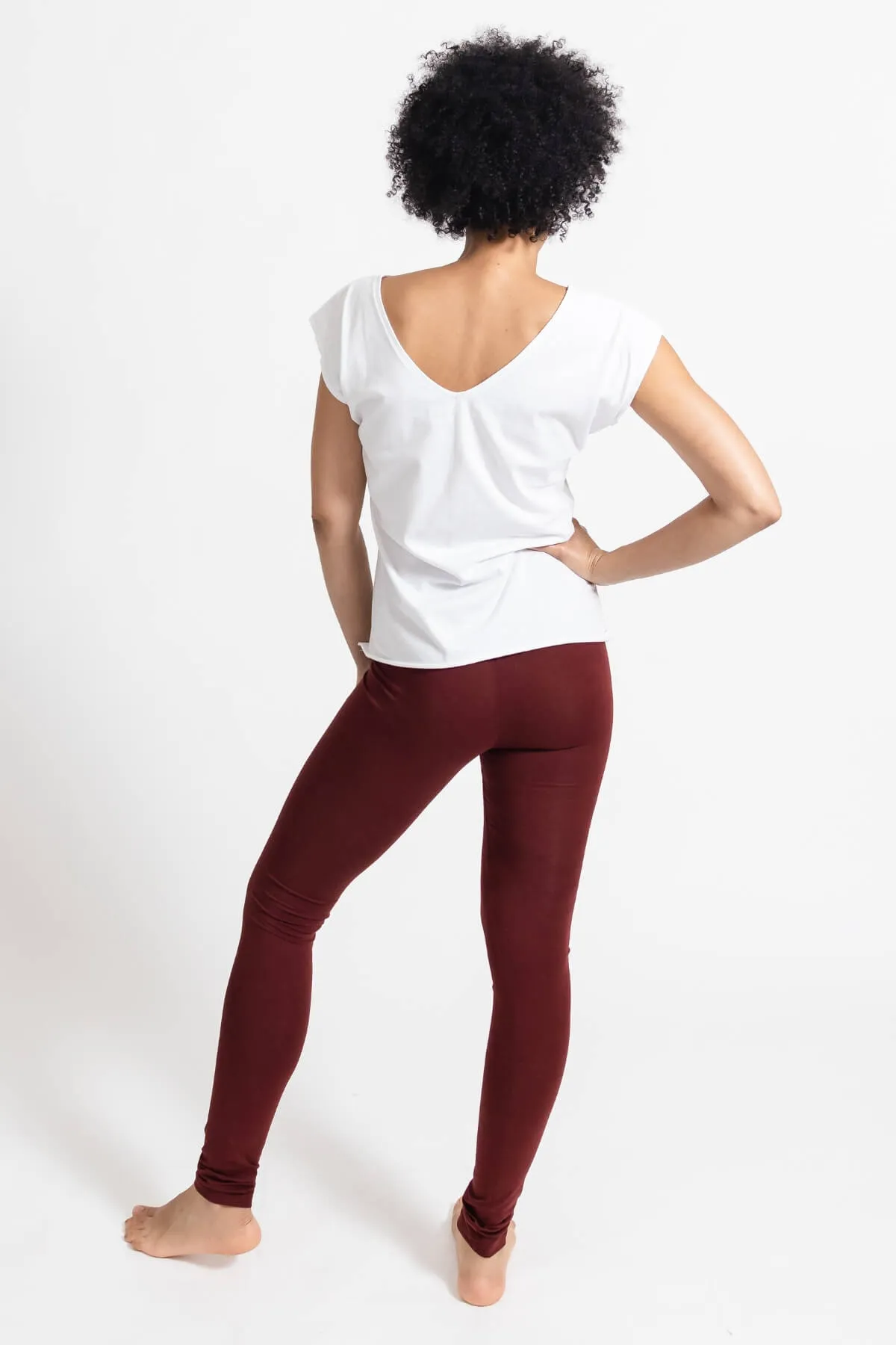 Nidra Leggings - Berry