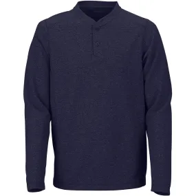 North End Men's Navy Excursion Nomad Performance Waffle Henley