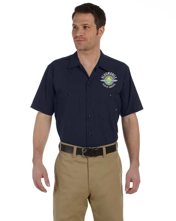 OCA Oldsmobile NEW Globe design Mechanic Shirt