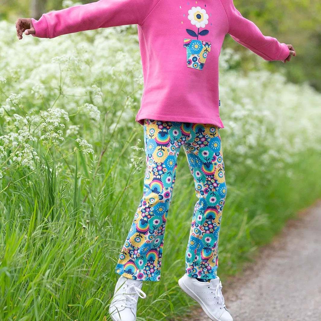 Patchwork planet leggings