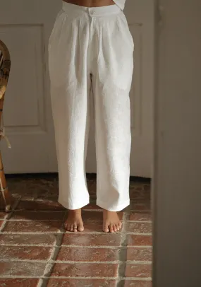 Patricia Pants White