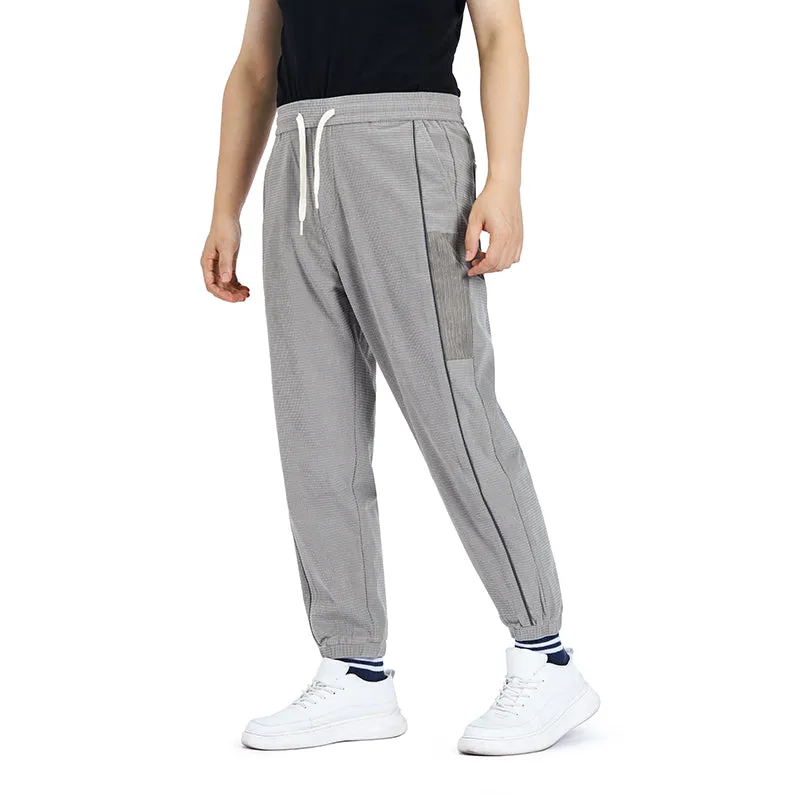 POCKETS CORDUROY DRAWSTRING PANTS