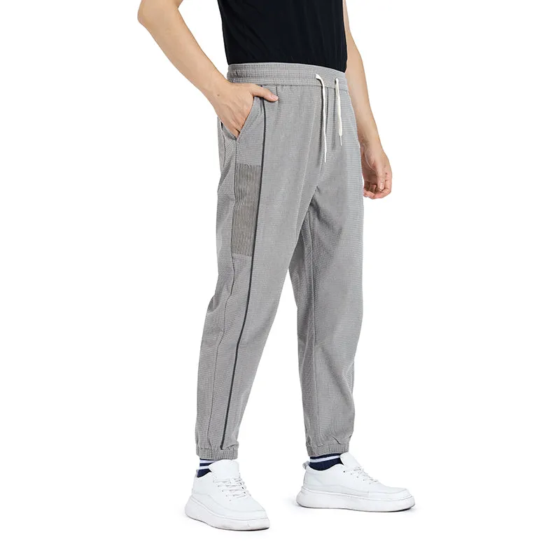 POCKETS CORDUROY DRAWSTRING PANTS