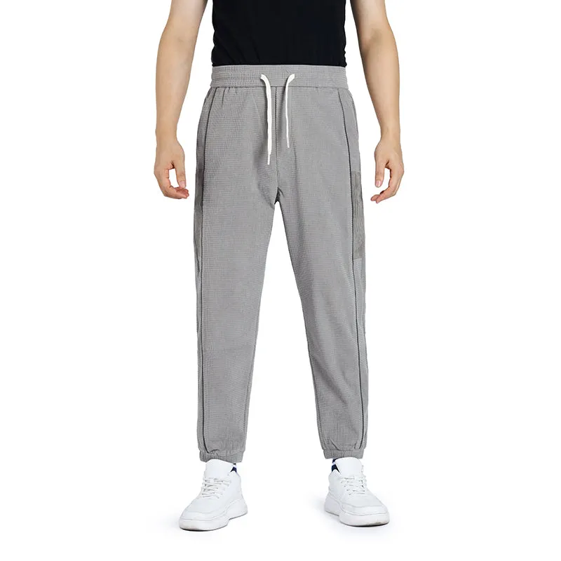 POCKETS CORDUROY DRAWSTRING PANTS