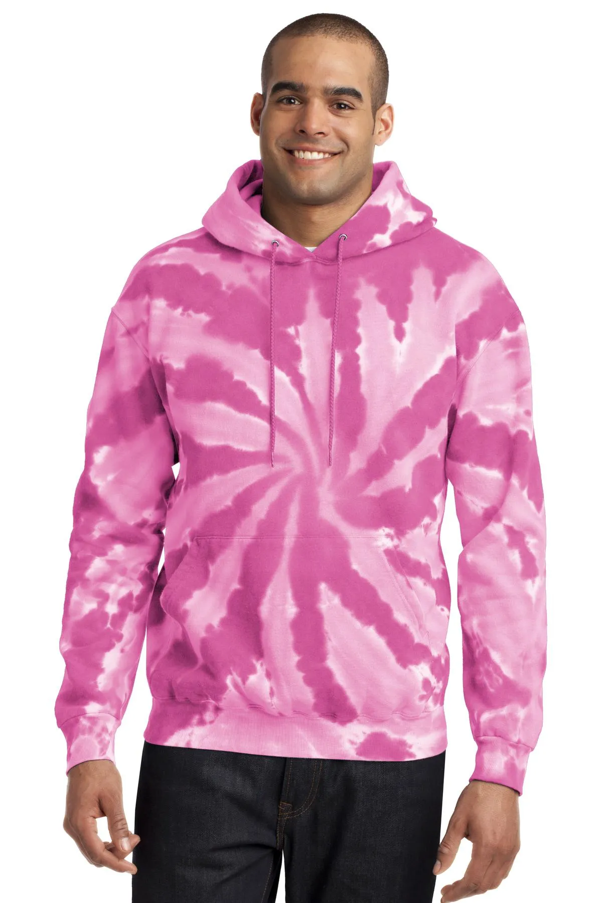 Port & Company® Tie-Dye Pullover Hooded Sweatshirt. PC146